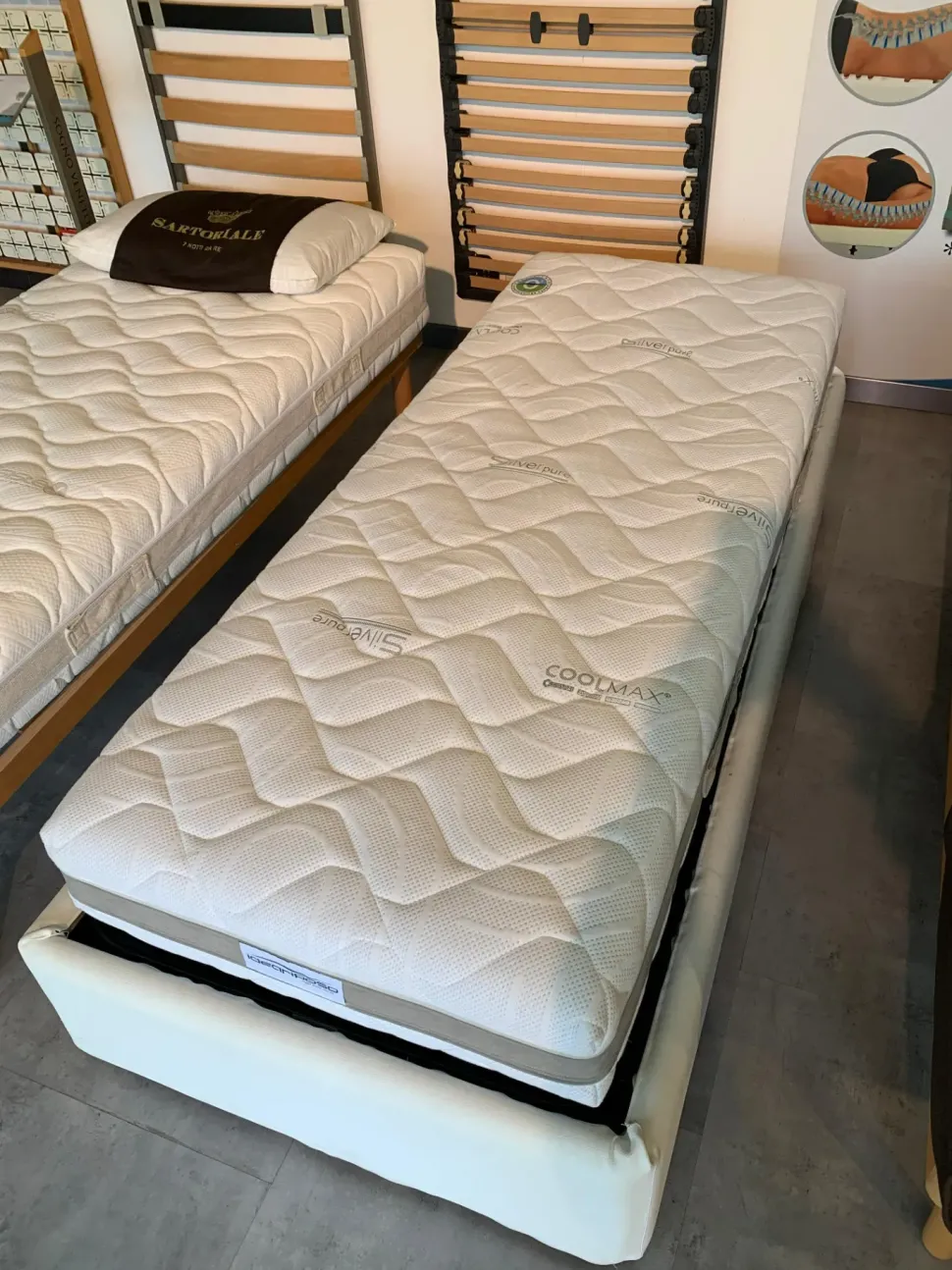 Materasso Sole Ideariposo memory a prezzo ribassato