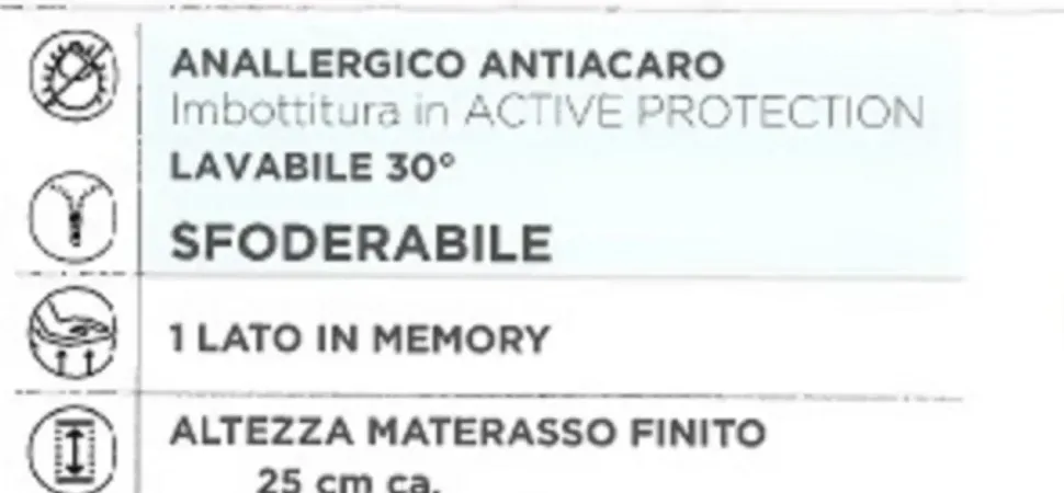 Materasso Zr con uno sconto esclusivo