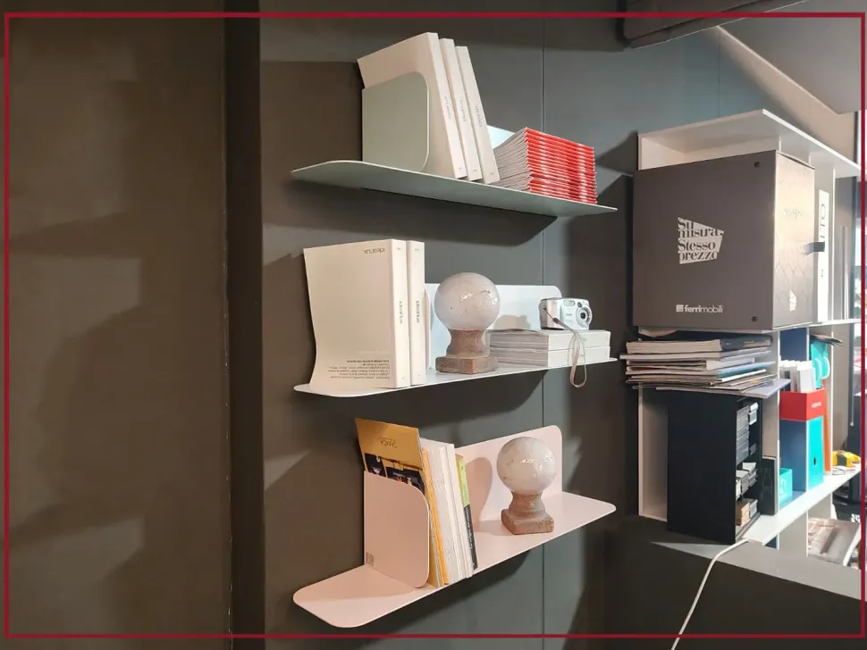 Mensola Bibli cb-5201 Connubia in stile moderna in Offerta Outlet