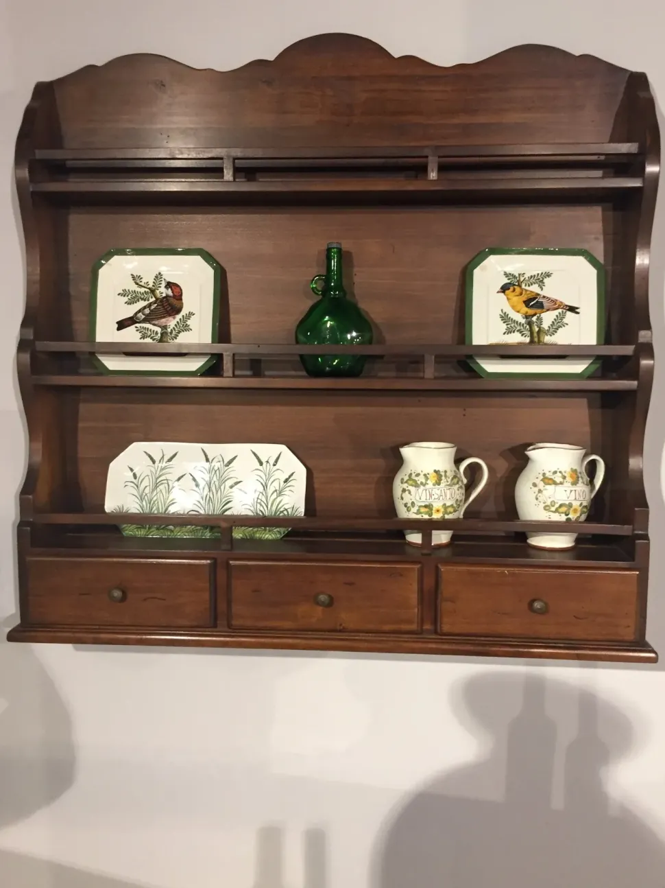 Mensola Gaia Tiferno in legno a prezzo Outlet