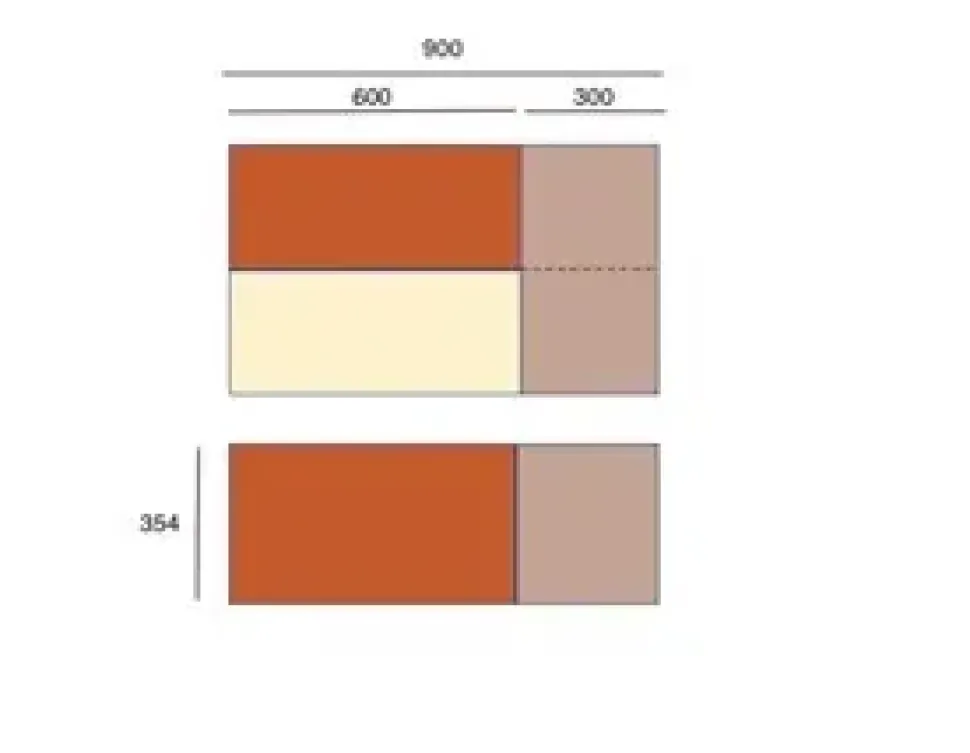 Mensola modello Composizione 9 di Sangiacomo a prezzo scontato