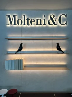 Mensola Molteni & c in metallo modello Password a prezzi imbattibili