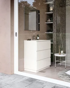 Mobile arredo bagno A terra Ideagroup System 05 a prezzo conveniente