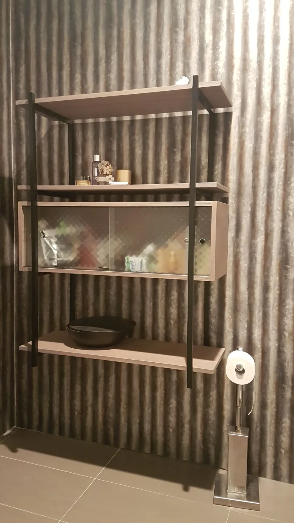 Mobile arredo bagno A terra Birex Sidero a prezzo scontato