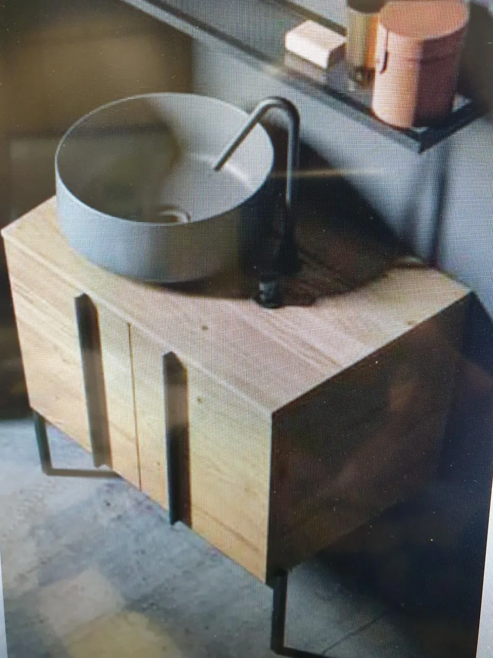 Mobile arredo bagno A terra Birex Sidero a prezzo scontato