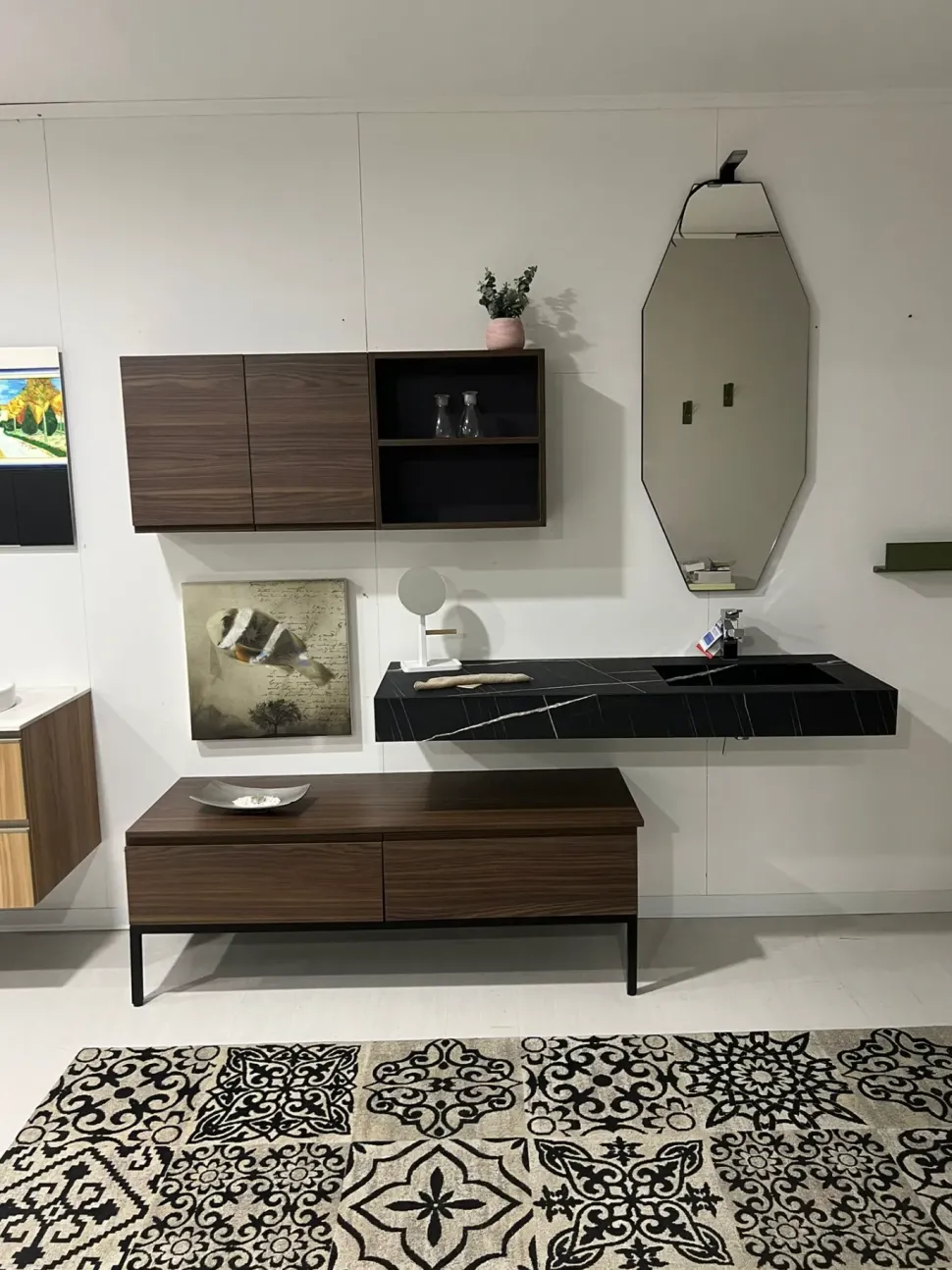 Mobile arredo bagno Sospeso Compab Bg021 a prezzi scontati
