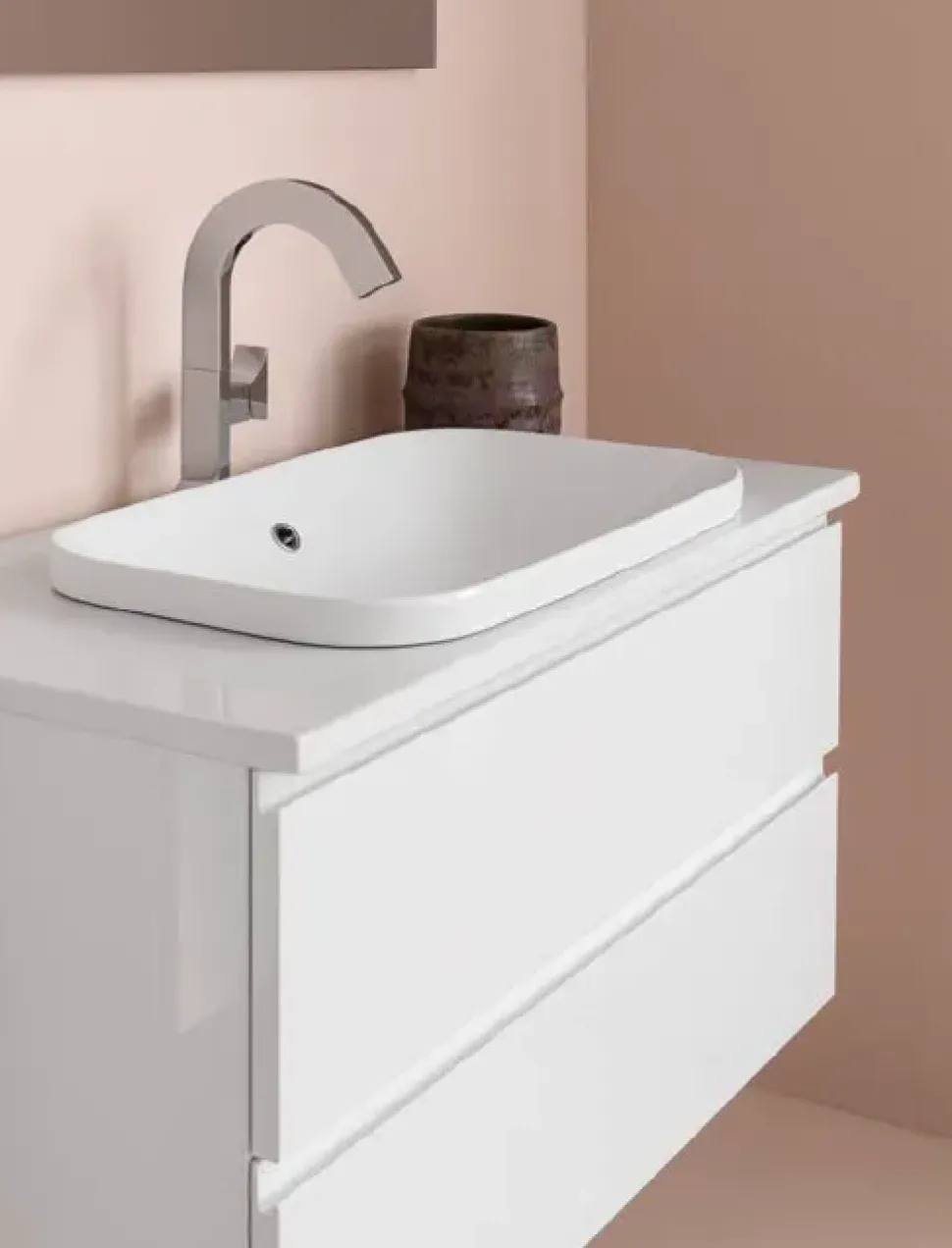 Mobile arredo bagno Sospeso Compab Up005 con sconto