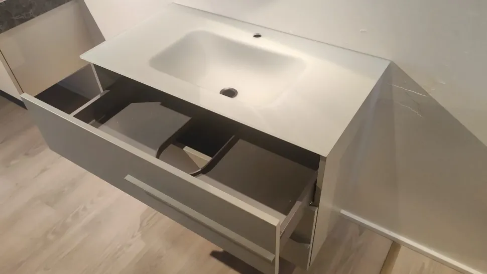 Mobile arredo bagno Sospeso Compab F2-b201 in svendita