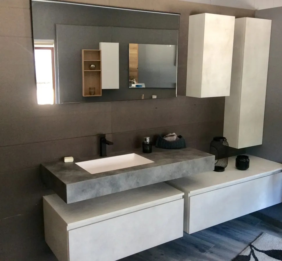 Mobile bagno A0 open 230 Artigianale SCONTATO a PREZZI OUTLET