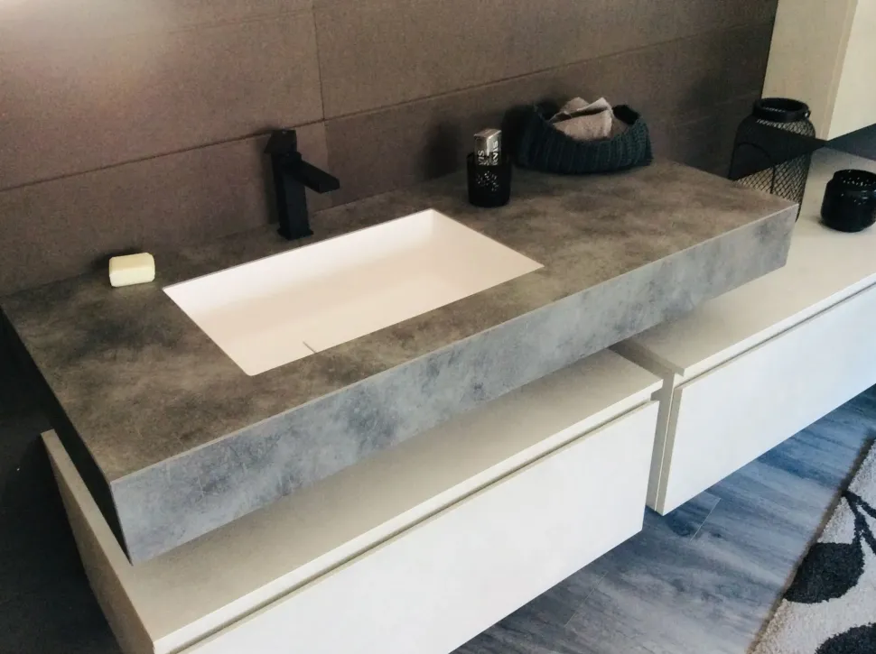 Mobile bagno A0 open 230 Artigianale SCONTATO a PREZZI OUTLET