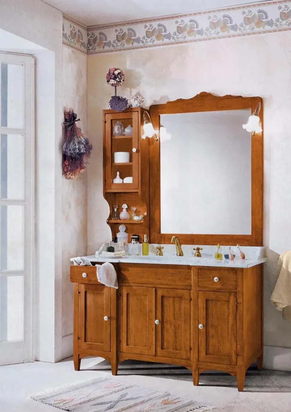 Mobile bagno A terra Composizione-arredo bagno imod.bart in promo-sconto del 40% Artigiani veneti a prezzo scontato