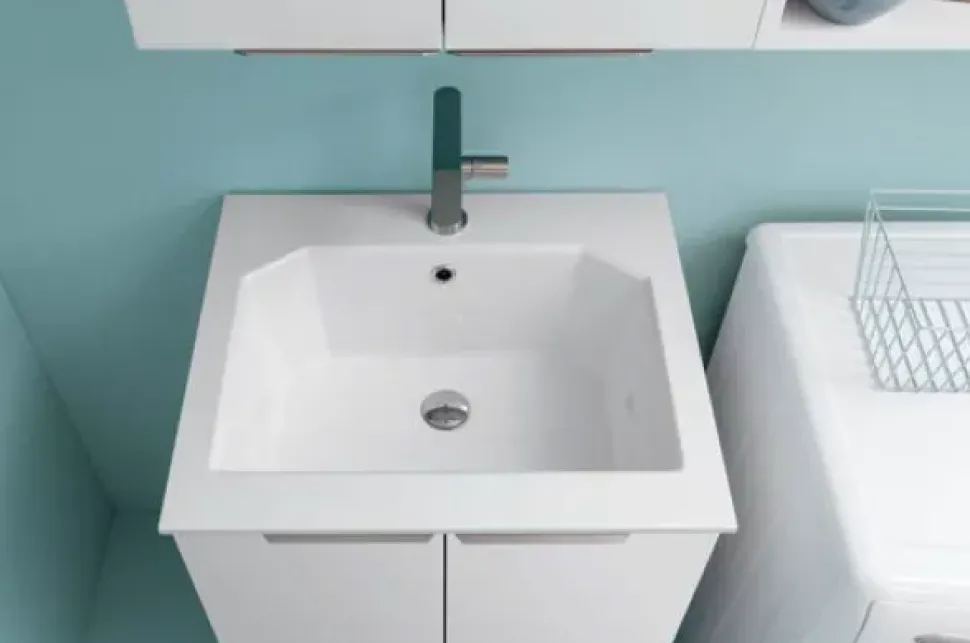 Mobile bagno A terra Lavanderia up028 Compab a prezzo scontato
