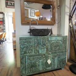 Mobile bagno A terra Mobile etnico bagno bilbao Nuovi mondi collection a prezzi outlet