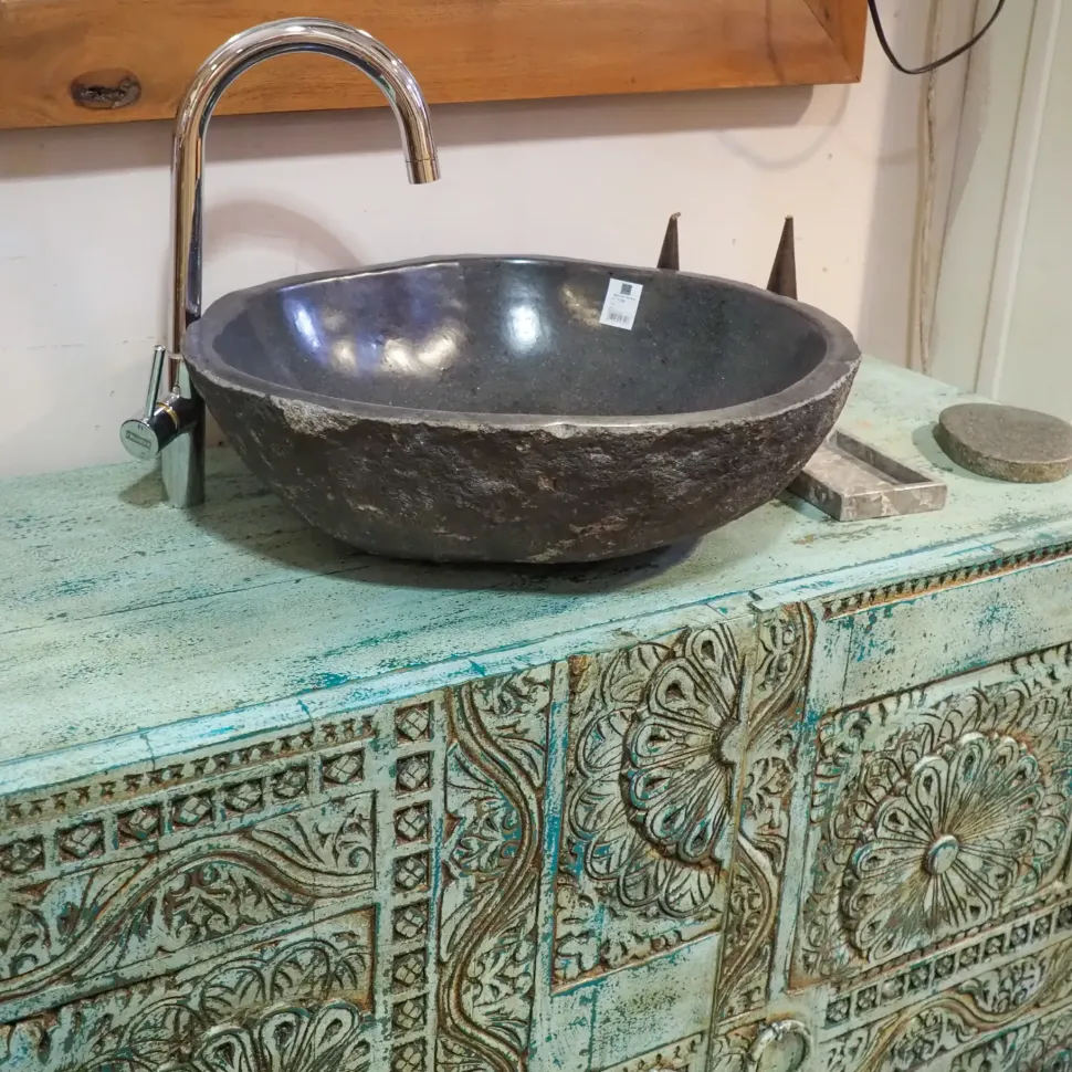 Mobile bagno A terra Mobile etnico bagno bilbao Nuovi mondi collection a prezzi outlet