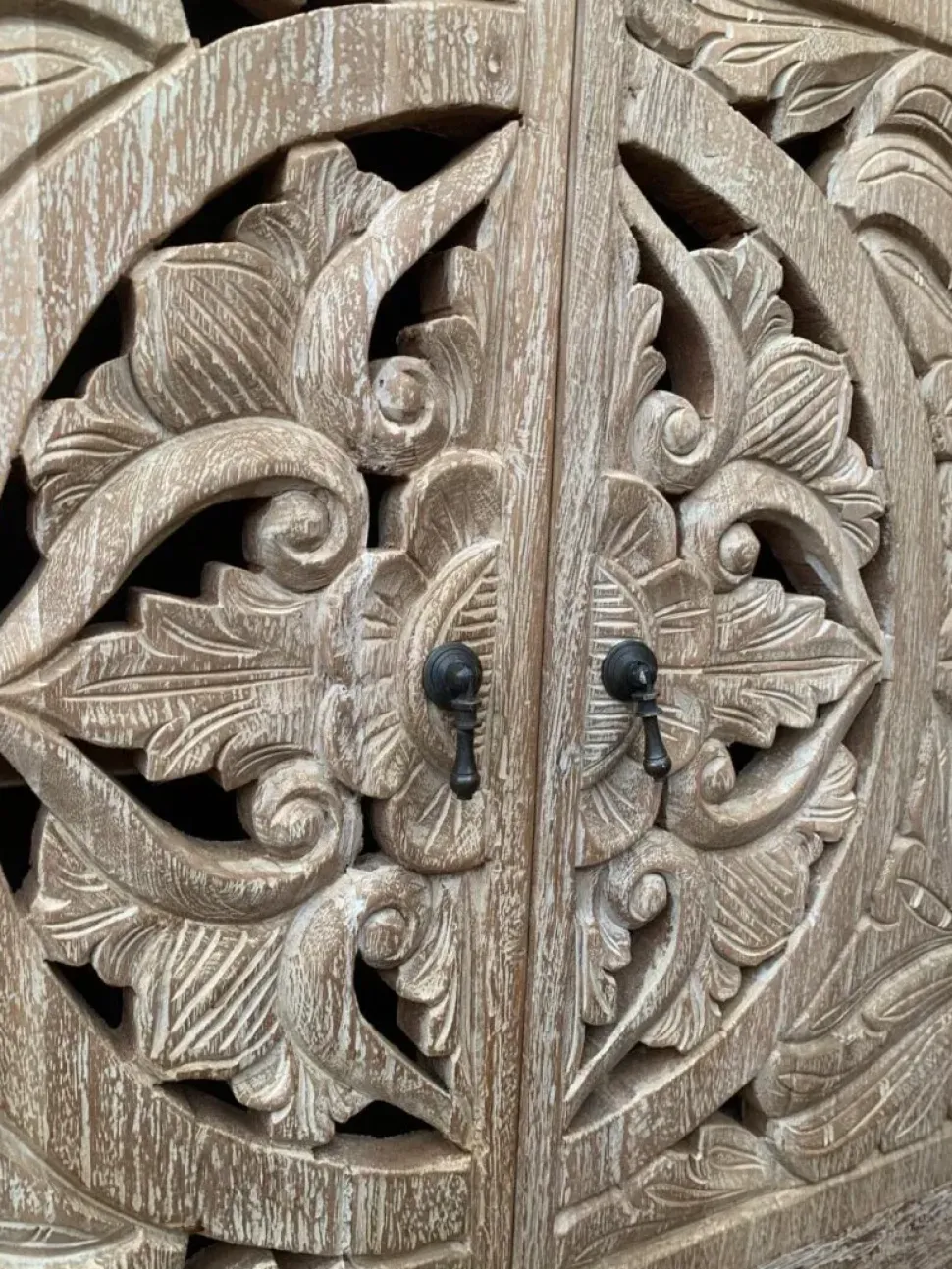 Mobile bagno A terra Mobile bagno oriente teak Outlet etnico scontato - 30%