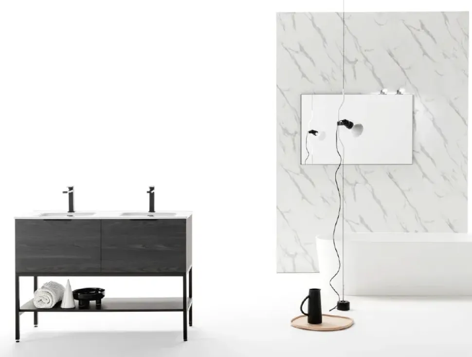 Mobile bagno A terra Up011 Compab a prezzo scontato