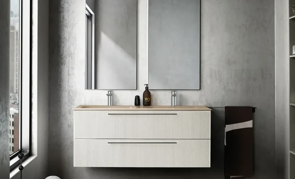 Mobile bagno Archeda Composizione light 09 in OFFERTA OUTLET