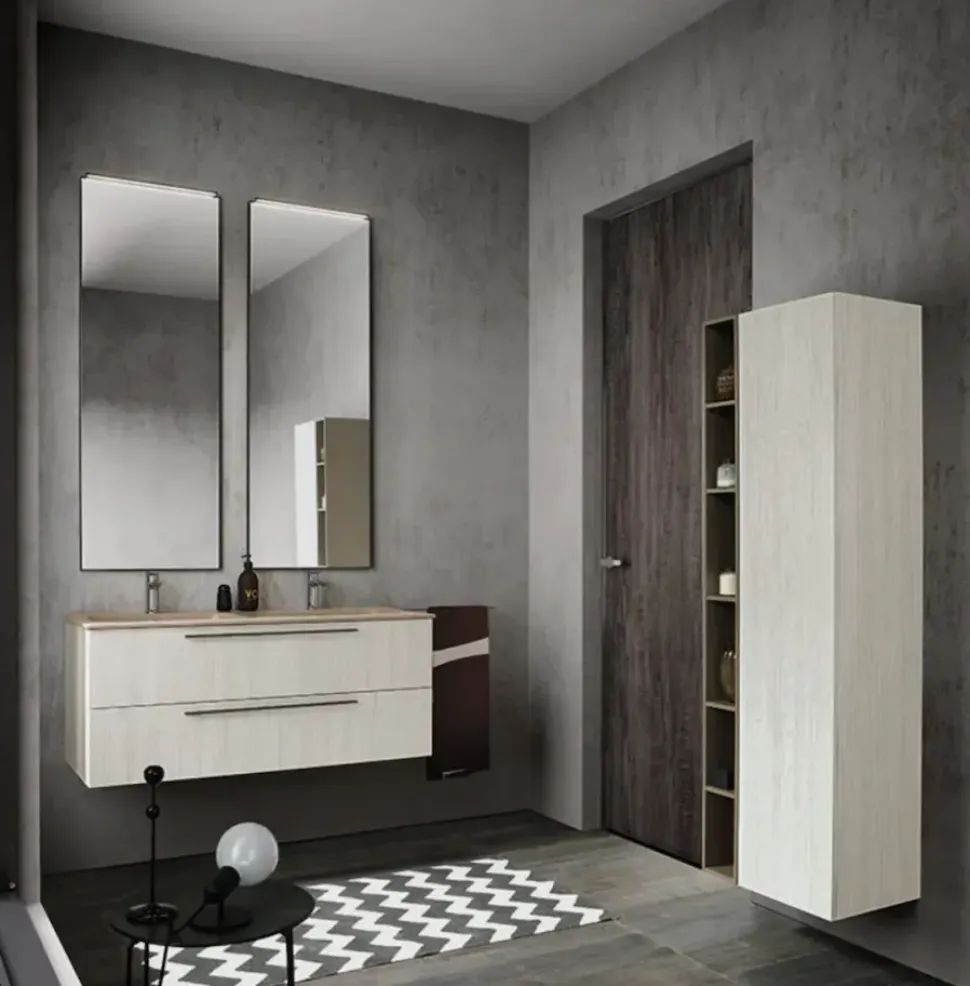 Mobile bagno Archeda Composizione light 09 in OFFERTA OUTLET