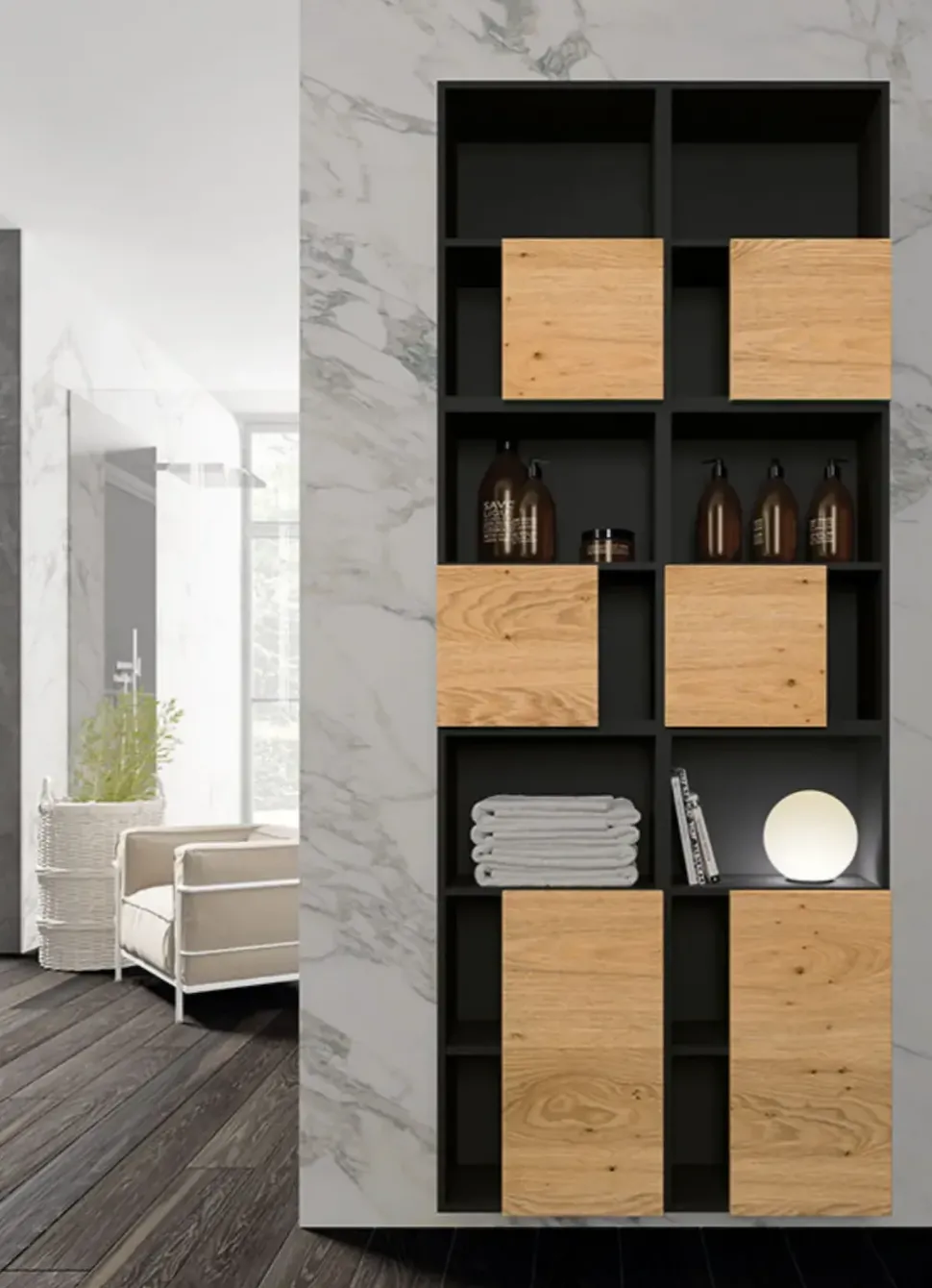 Mobile bagno Archeda Composizione gola 10 in OFFERTA OUTLET