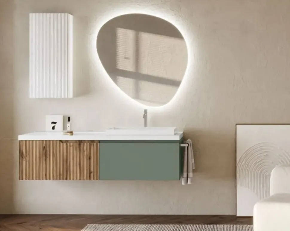 Mobile bagno Artigianale Canneto 140 IN OFFERTA OUTLET