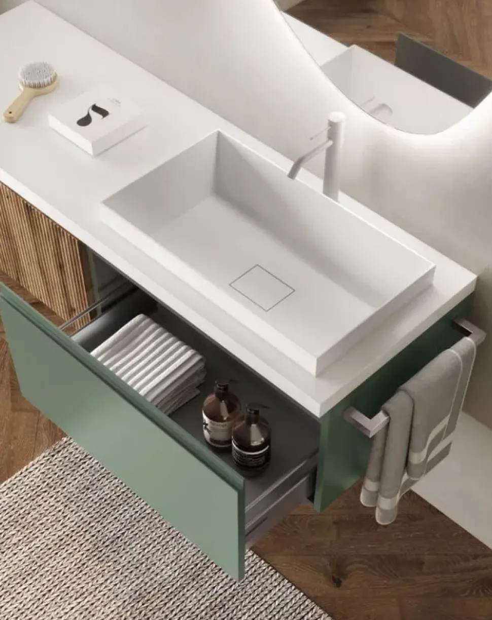 Mobile bagno Artigianale Canneto 140 IN OFFERTA OUTLET