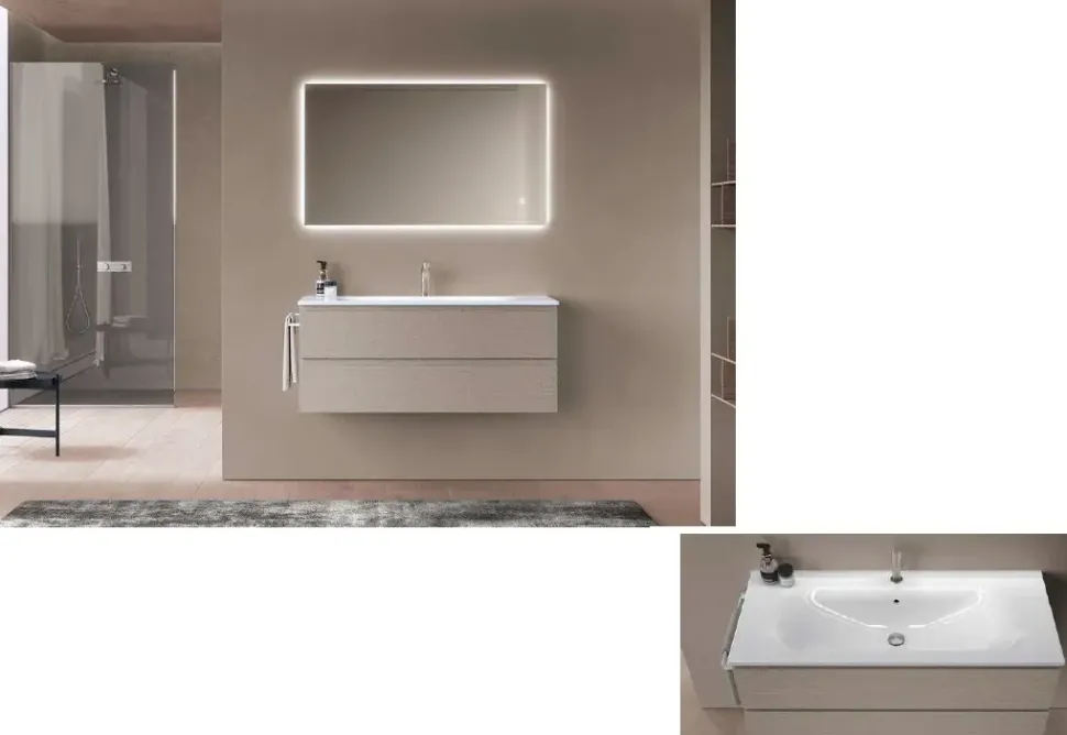 Mobile bagno Baxar Soft m1 IN OFFERTA OUTLET