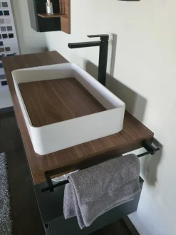 Mobile bagno Baxar Surf grigio fumè IN OFFERTA OUTLET