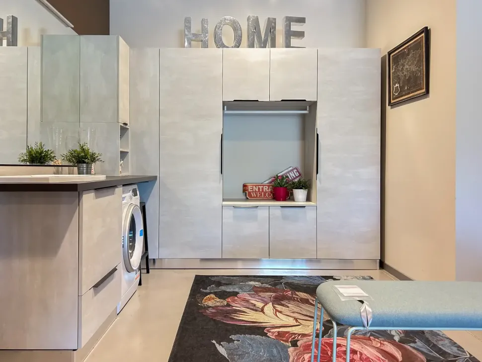 Mobile bagno Compab Lavanderia con lavabo IN OFFERTA OUTLET