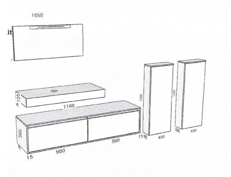 Mobile bagno Crio Edone SCONTATO a PREZZI OUTLET