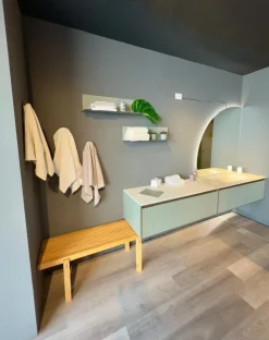 Mobile bagno design Shape di Arcom in OFFERTA OUTLET - 54%