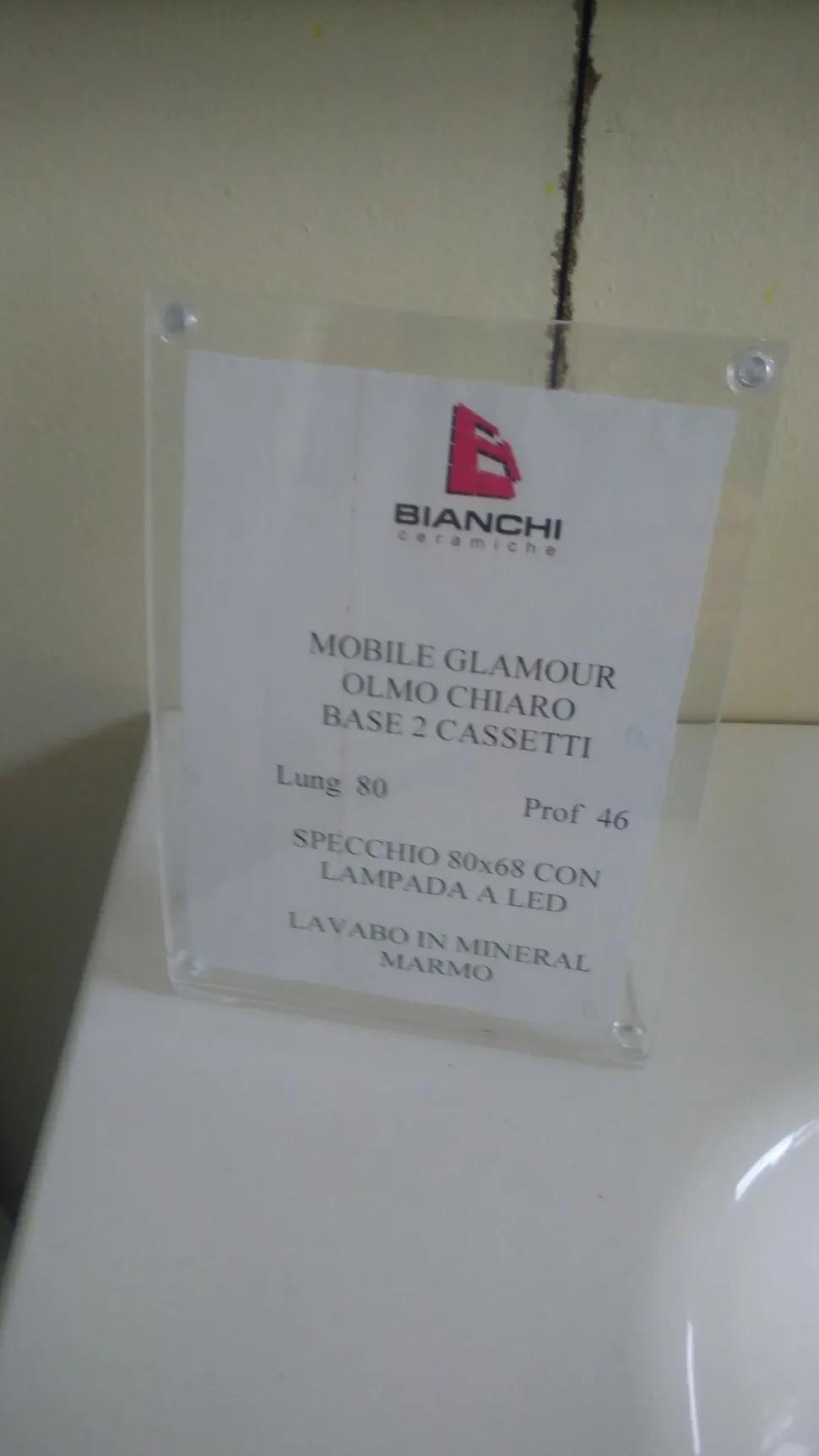 Mobile bagno Glamour Giannei SCONTATO a PREZZI OUTLET