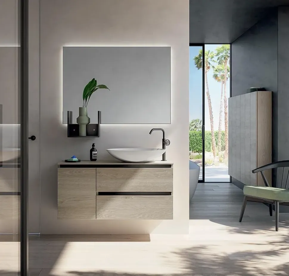 Mobile Bagno Ibey 35 02 di Idealbagni a prezzi outlet