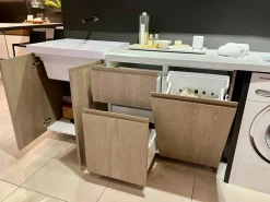 Mobile bagno in laminato modello Juno di Scavolini a prezzo Outlet
