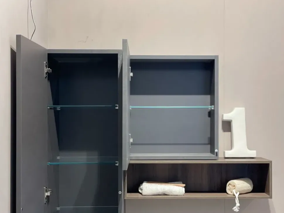 Mobile bagno in laminato modello Rivo di Scavolini bathrooms a prezzo scontato