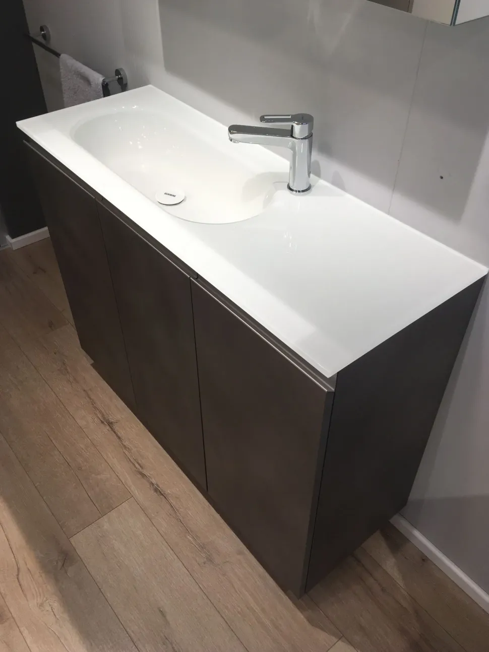 Mobile bagno in laminato modello Arredo bagno scavolini tratto scontato di Scavolini in Offerta Outlet