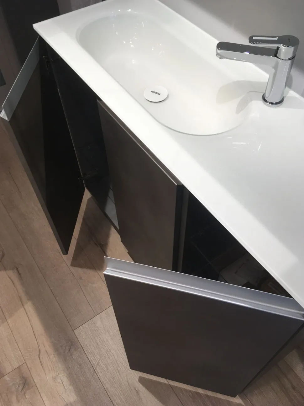 Mobile bagno in laminato modello Arredo bagno scavolini tratto scontato di Scavolini in Offerta Outlet