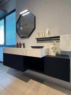 Mobile bagno in legno modello Dogma di Ideagroup a prezzo Outlet