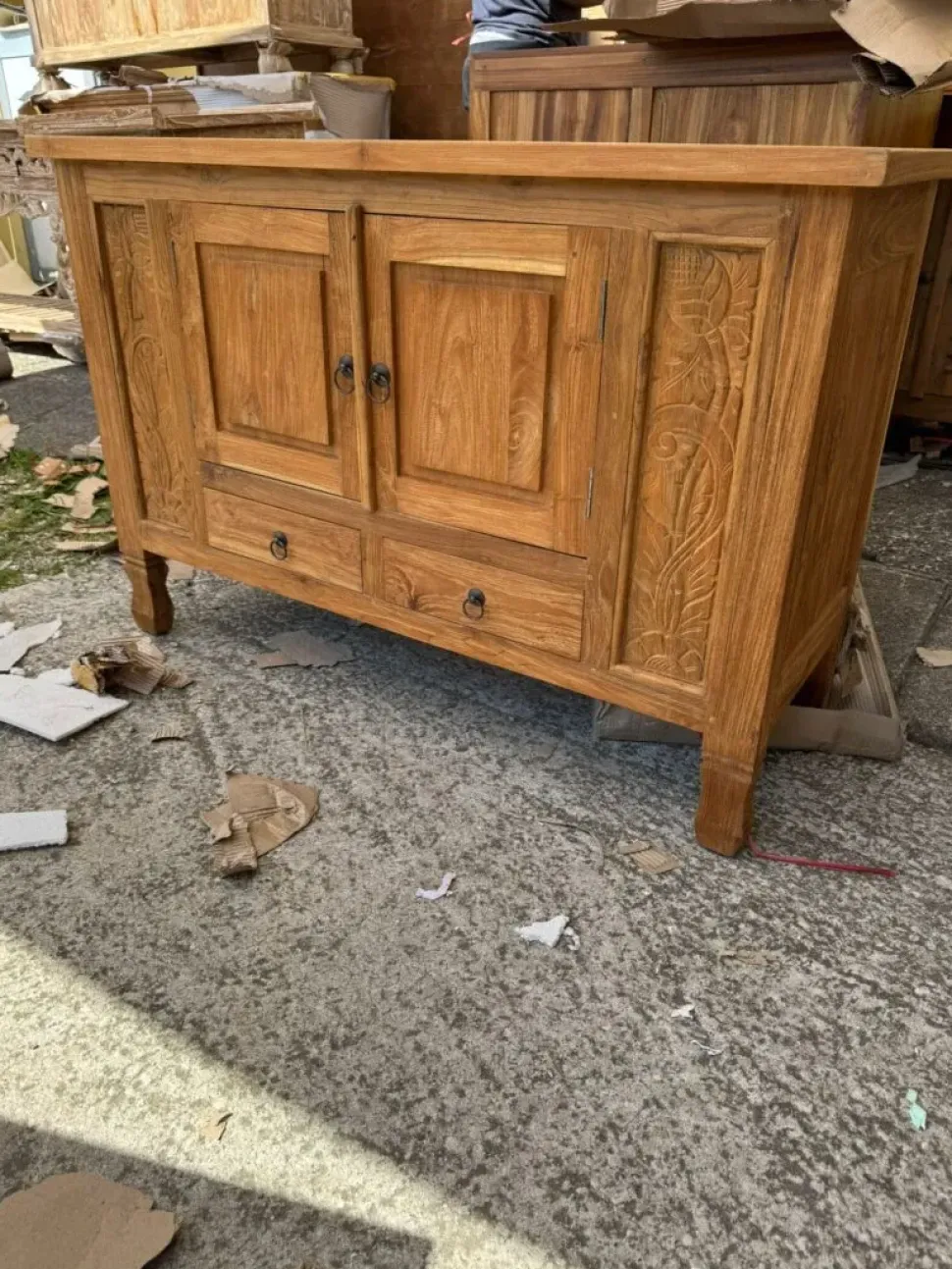 Mobile bagno Mobile credenza bagno teak Outlet etnico SCONTATO a PREZZI OUTLET