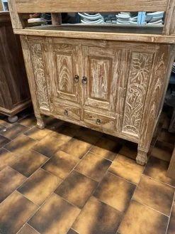 Mobile bagno Mobile credenza bagno teak Outlet etnico SCONTATO a PREZZI OUTLET