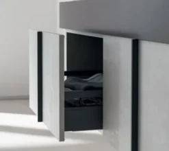 Mobile bagno moderno Corian 156 di Artigianale in OFFERTA OUTLET - 26%