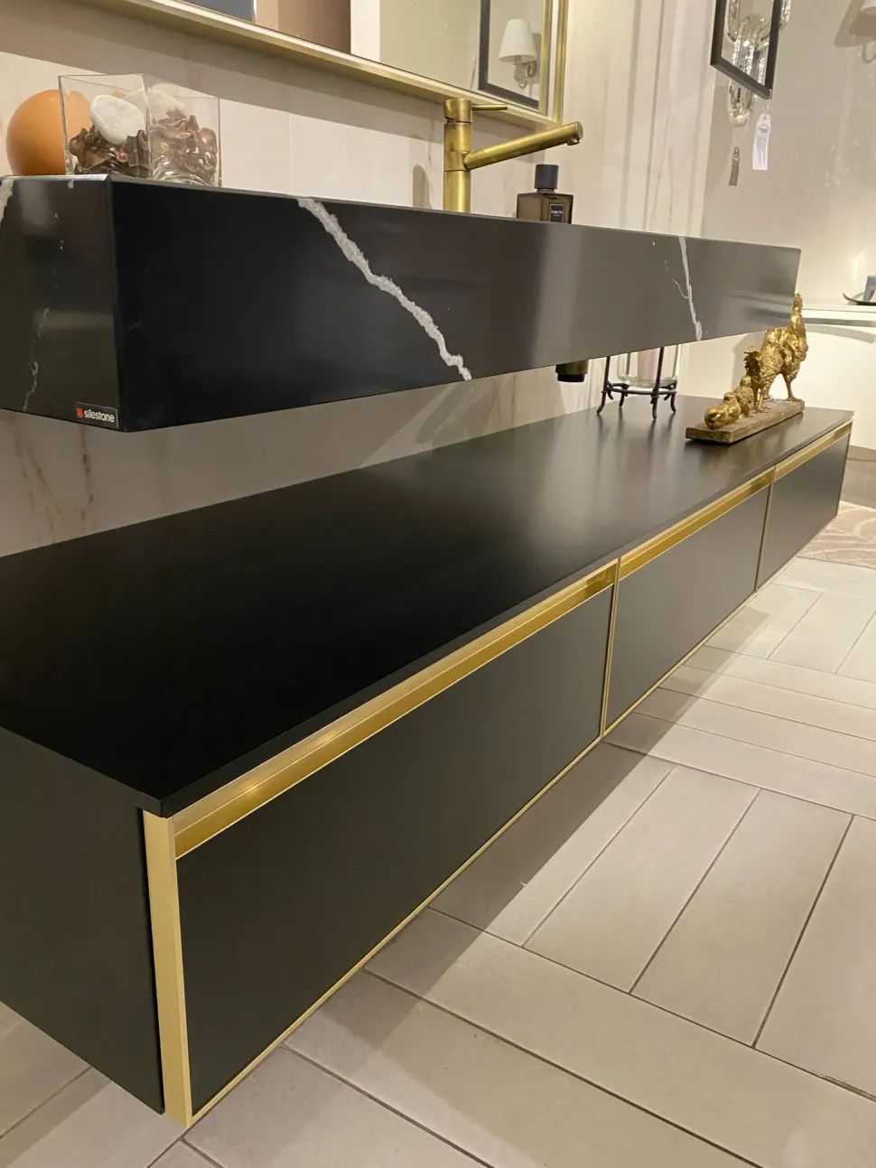 Mobile bagno moderno Sospeso di Arbi in OFFERTA OUTLET - 40%