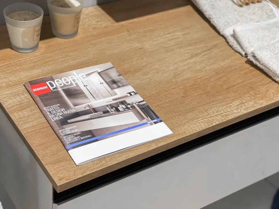 Mobile bagno moderno Tratto di Scavolini bathrooms in OFFERTA OUTLET - 30%