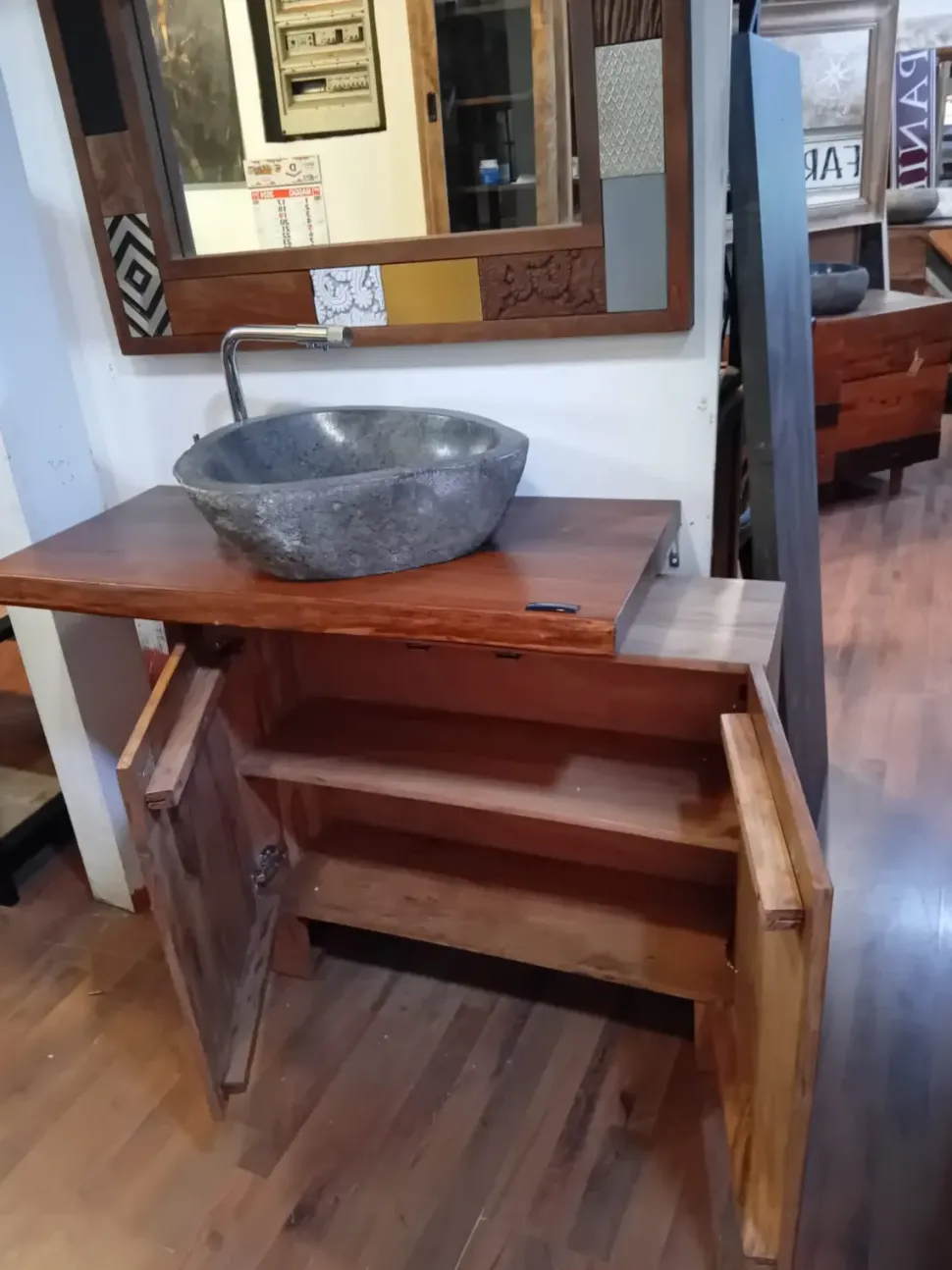 Mobile bagno Nuovi mondi collection Mobile bagno design carribe IN OFFERTA OUTLET