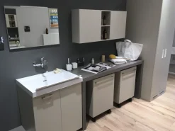 Mobile bagno Scavolini Arredo bagno lavanderia aquo laminato opaco IN OFFERTA OUTLET
