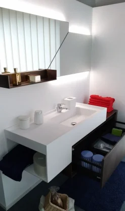 Mobile bagno Sospeso Arredobagno libera+ di novello Novello a prezzi outlet