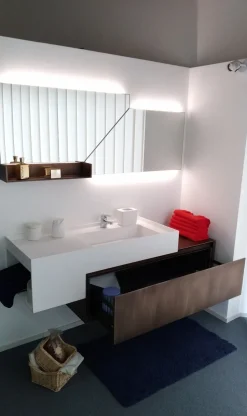 Mobile bagno Sospeso Arredobagno libera+ di novello Novello a prezzi outlet