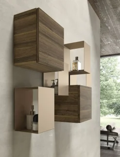 Mobile bagno Sospeso Bagno 07 system m2 Baxar a prezzo ribassato