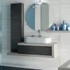 Mobile bagno sospeso Bg17 Compab, prezzo ribassato! Ideale per l'architetto.