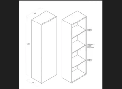 Mobile bagno sospeso Canneto di Artigianale SCONTATO - 57%