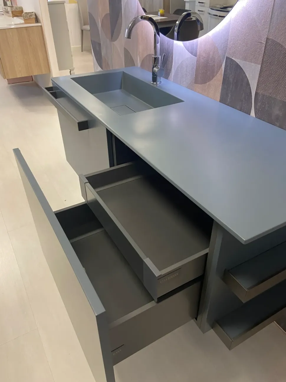 Mobile bagno Sospeso Cartabianca Cerasa con forte sconto